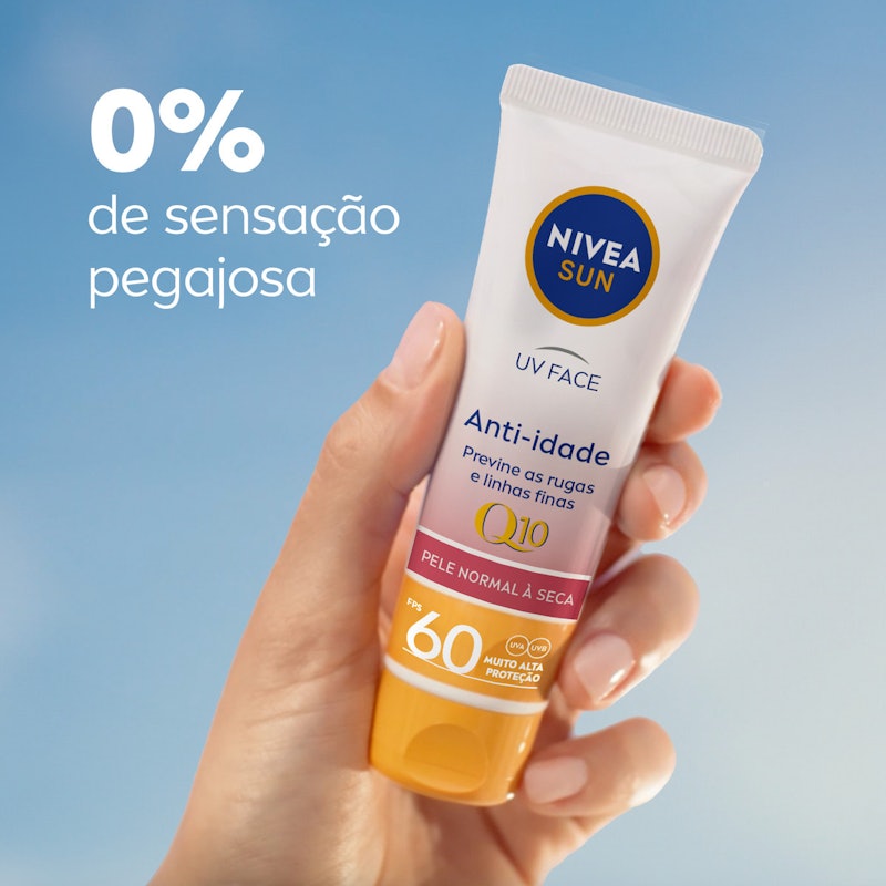 Protetor Solar UV Face Pele Normal à Seca FPS 60 5