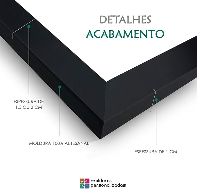 Quadro A4 com Vidro para Diploma 3