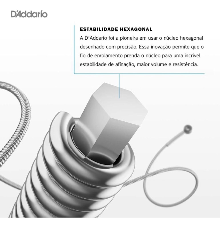 Encordoamento para Violão Aço 11-52 com Corda Extra PL011 3