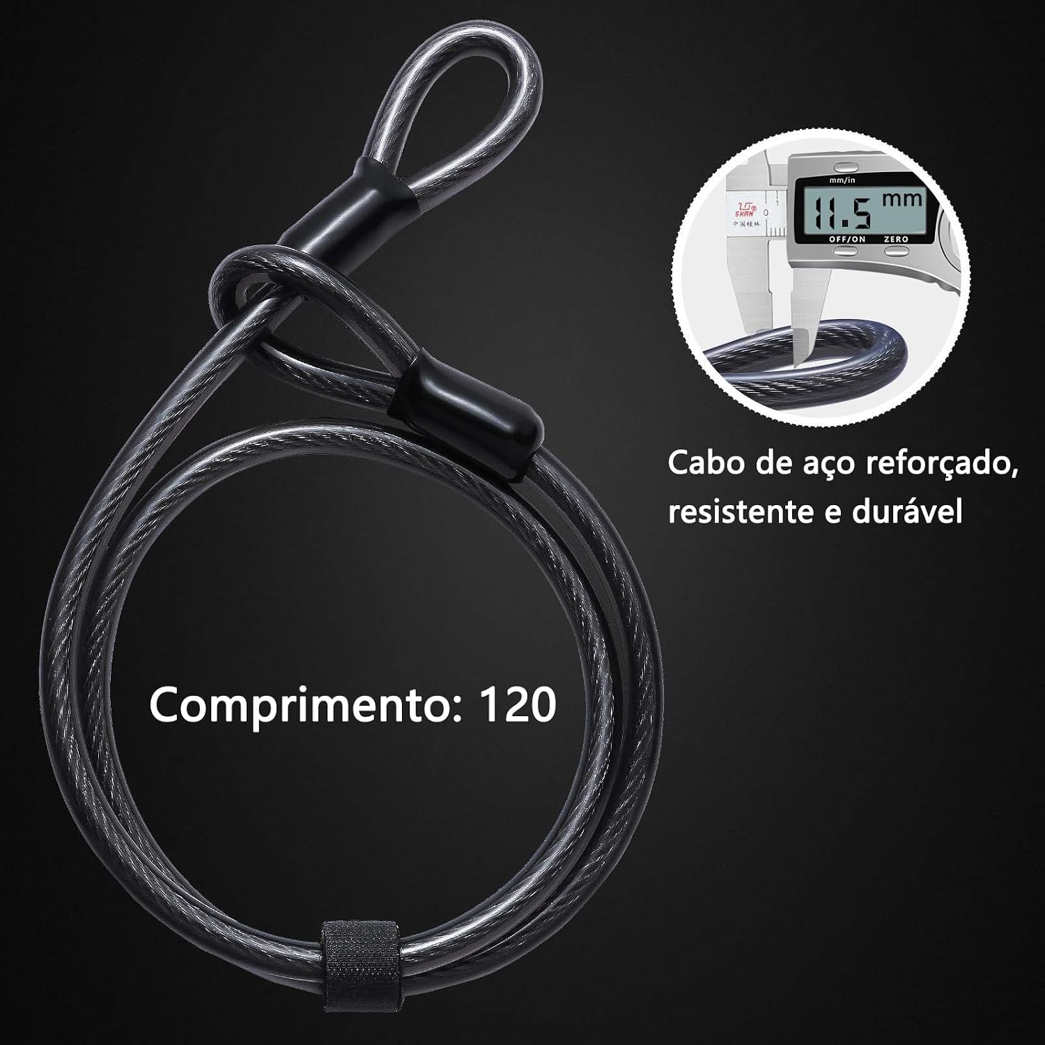 Cadeado para Bicicleta Erufale U-Lock 3
