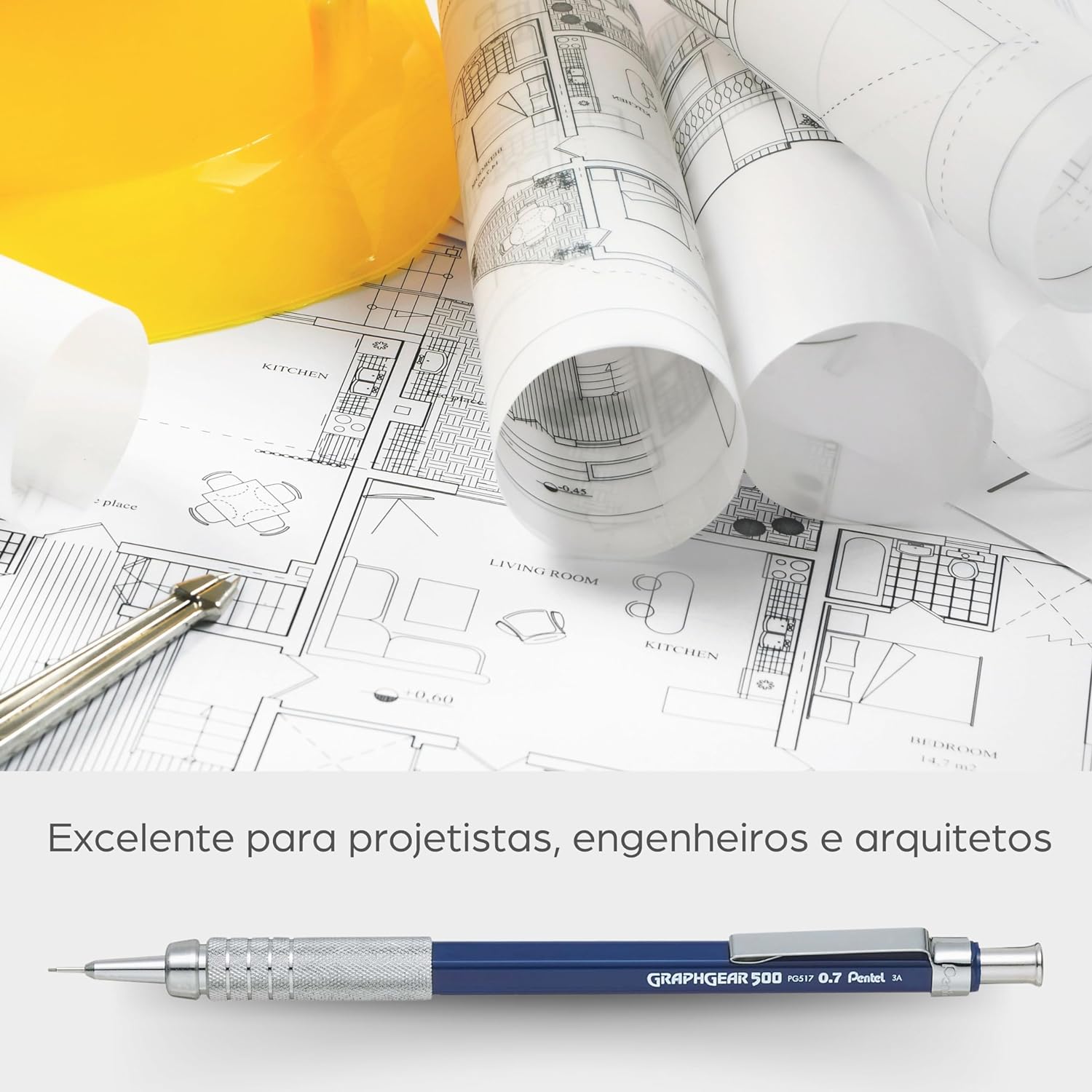 Lapiseira GraphGear 500 4