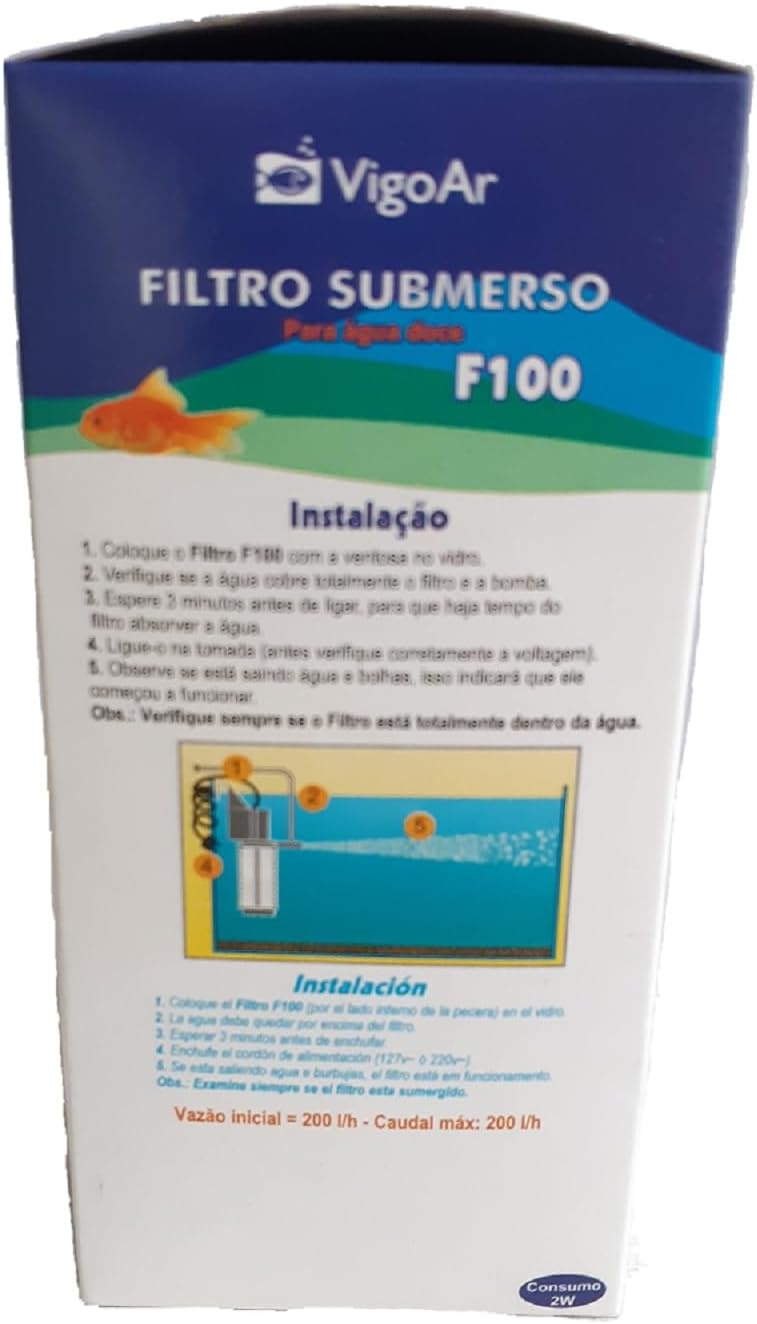Filtro Interno com Bomba 3