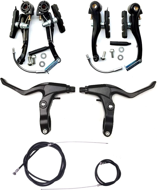 Conjunto de alavanca e cabos de freio V-Brake 1