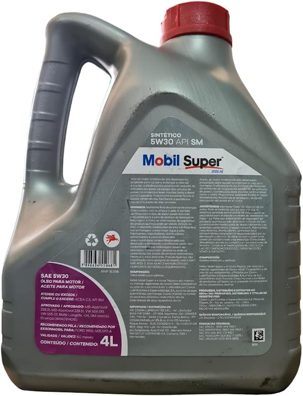 Mobil Super 5W-30 Sintético Diesel 2
