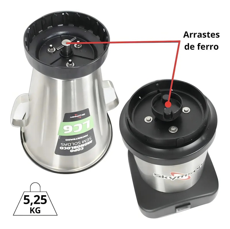 Liquidificador Comercial Inox 2
