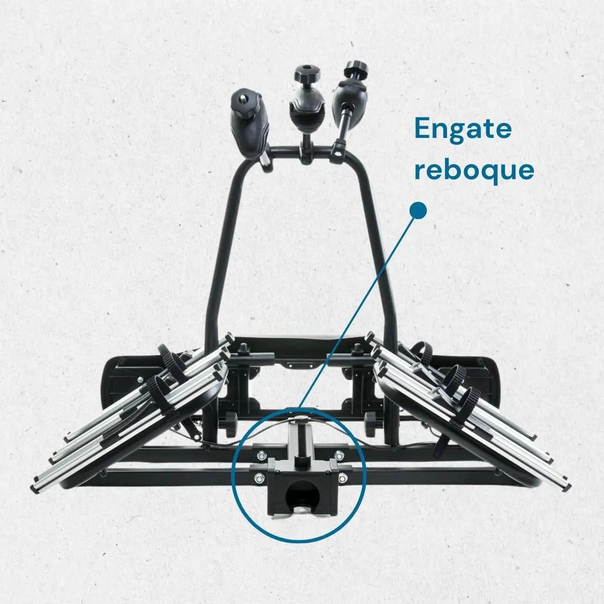 Transbike Bike In Car para Engate de Reboque 3 Bikes 5
