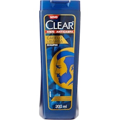 Shampoo Anticaspa Clear Men Cabelo Barba