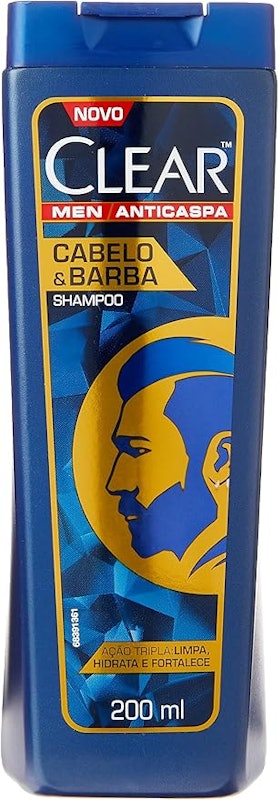 Shampoo Anticaspa Clear Men Cabelo Barba 1