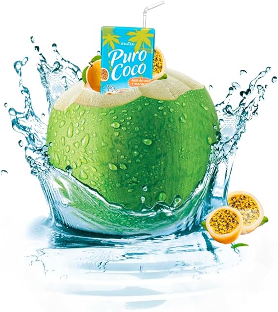Água de Coco Puro Coco com Maracujá (Pack com 6) 3