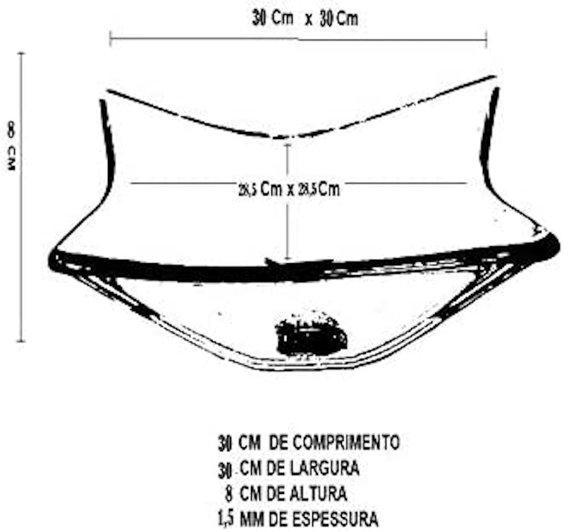 Gabinete de Vidro para Banheiro 40 cm 4