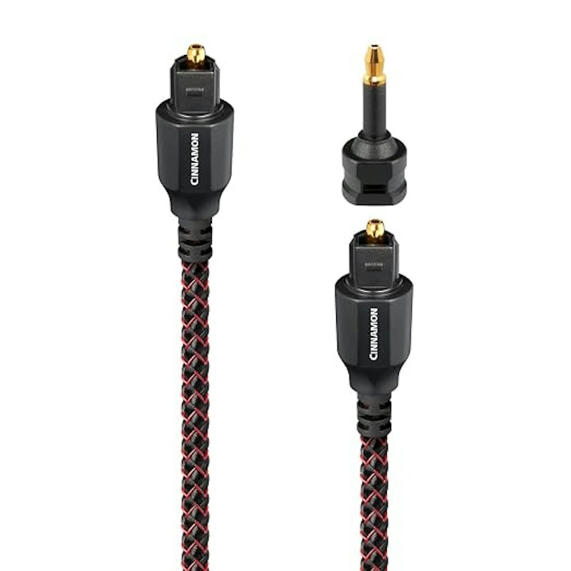 Cabo de Fibra Óptica Toslink + Mini Adaptador Cinnamon 1