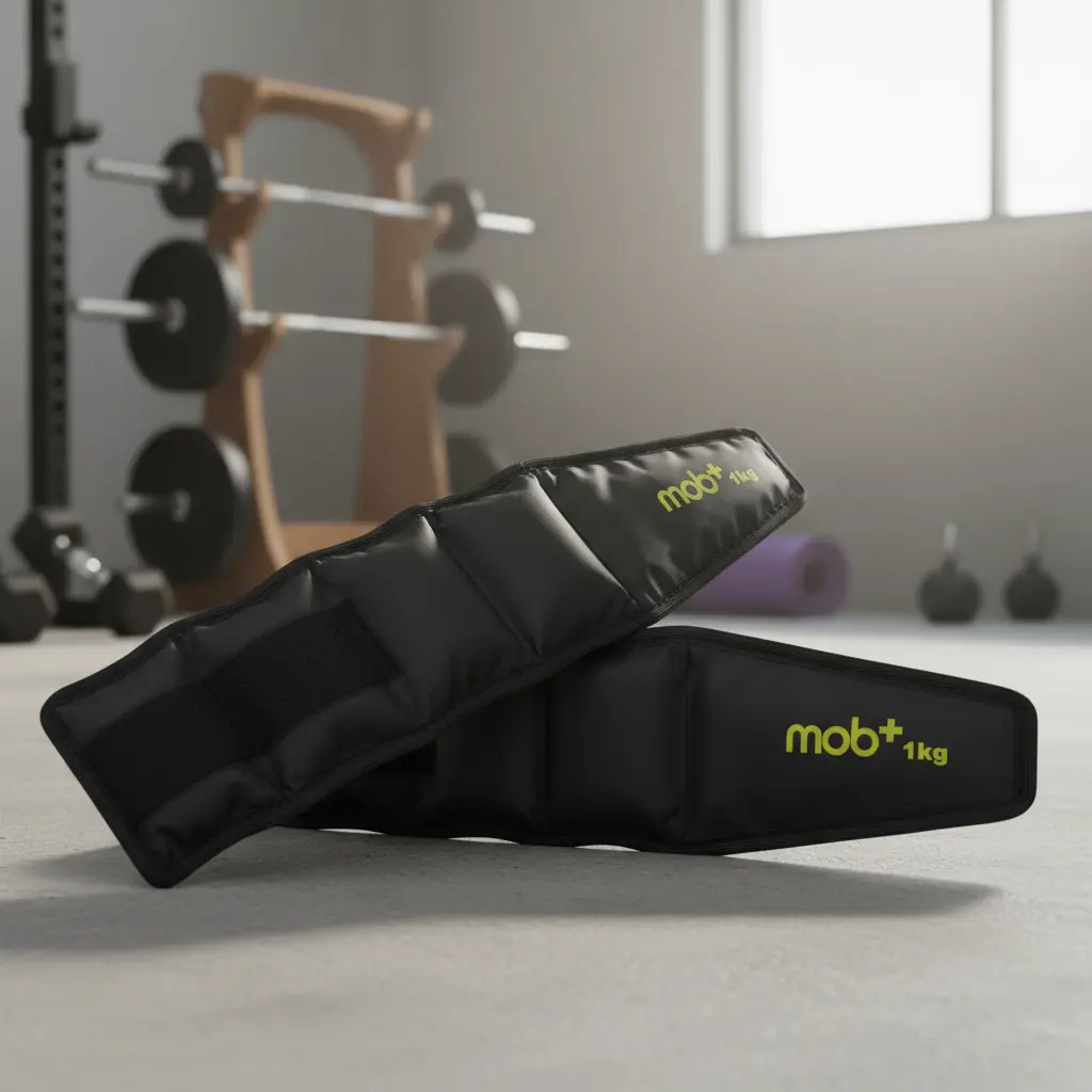 Par de Tornozeleira 1 kg Mob+ Fitness 2