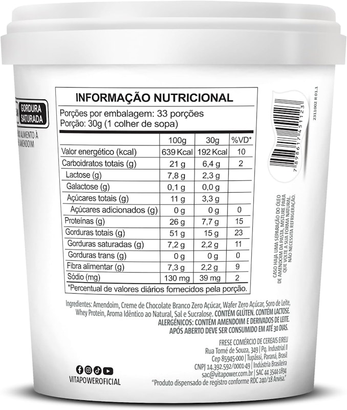 Pasta de Amendoim BeezBlannk 2