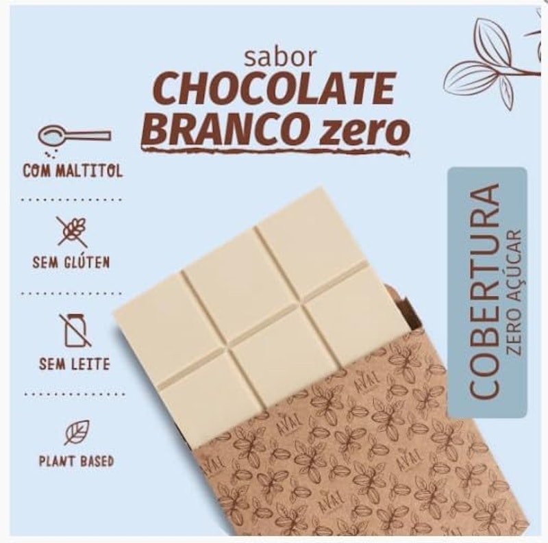 Cobertura Chocolate Vegano Branco 3