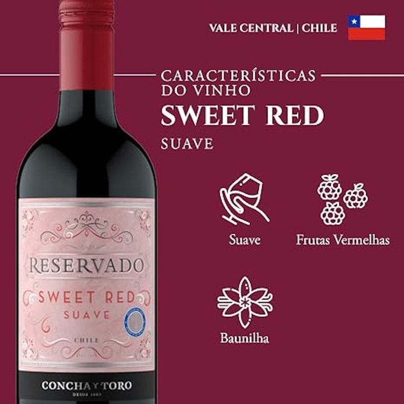Vinho Reservado Sweet Red 4