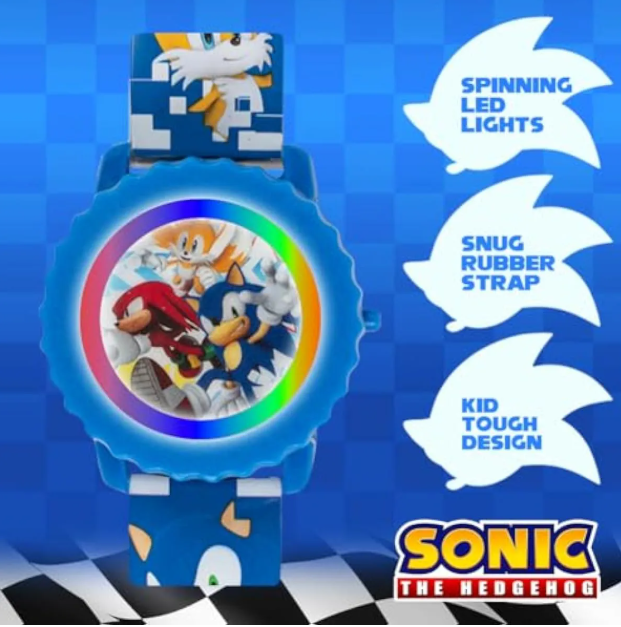 Relógio Infantil Sonic the Hedgehog  2