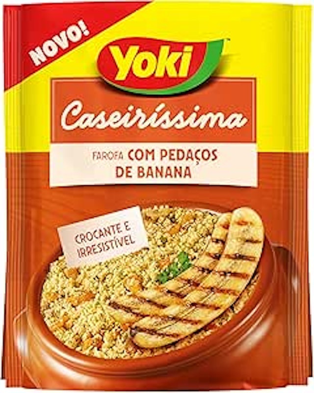 Farofa de Mandioca com Pedaços de Banana Crocante 1