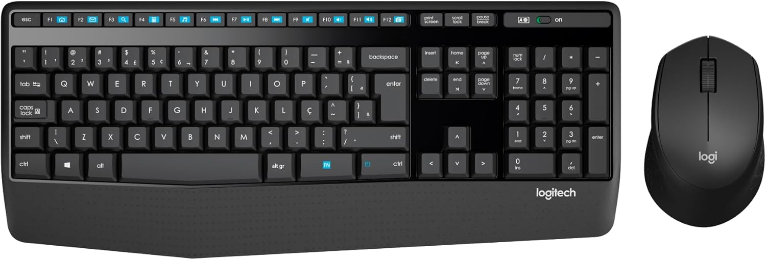 Teclado e Mouse sem Fio 1
