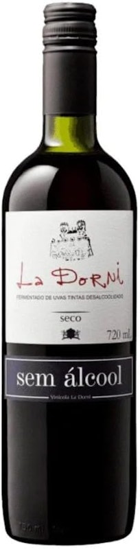 Vinho Tinto Seco Bordô Sem Álcool La Dorni 1
