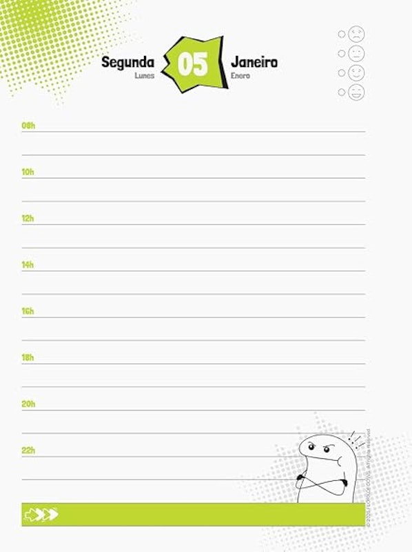 Agenda Diária Flork 4