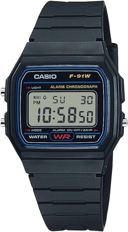 Relógio Feminino Digital Casio F-91W 4