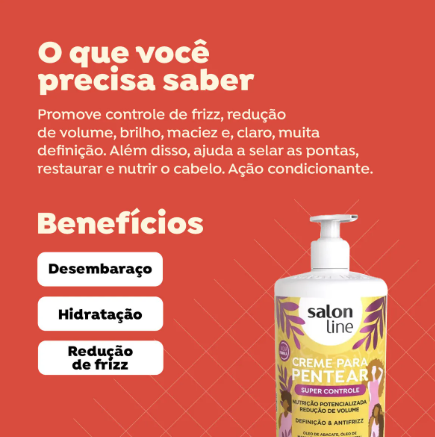 Creme Para Pentear Super Controle 2