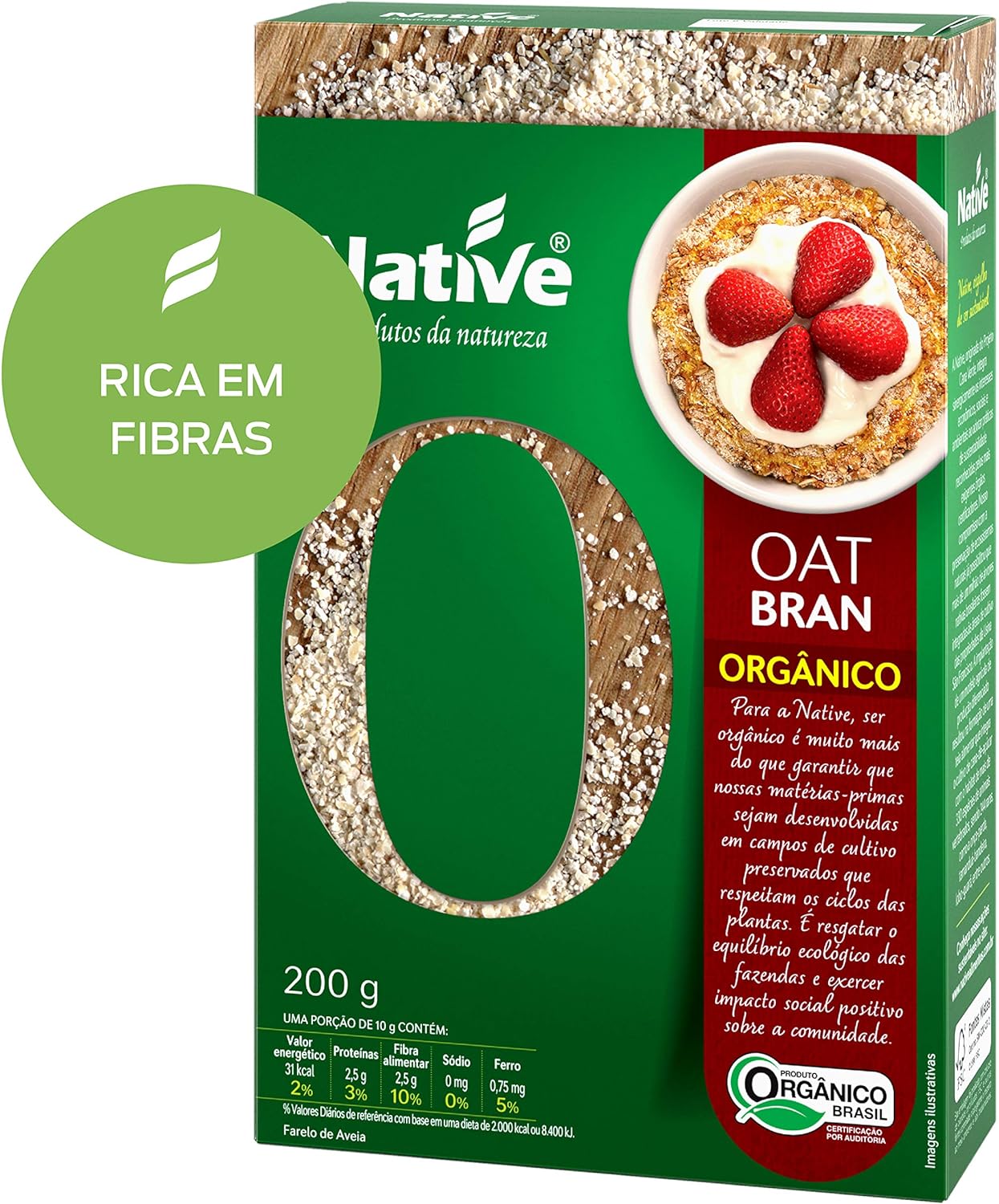 Farelo de Aveia Orgânico 2