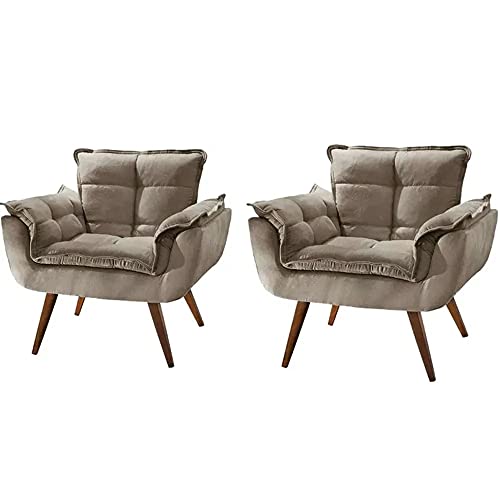 Poltrona Decorativa de Luxo para Sala de Estar 3