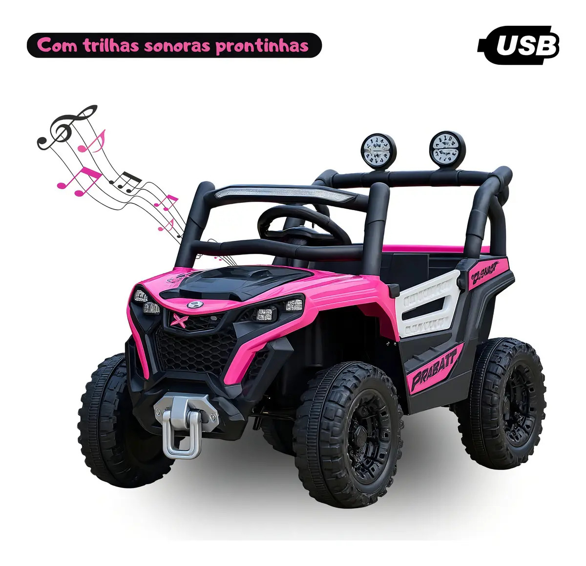 Carrinho Elétrico Infantil BrinqKids 3
