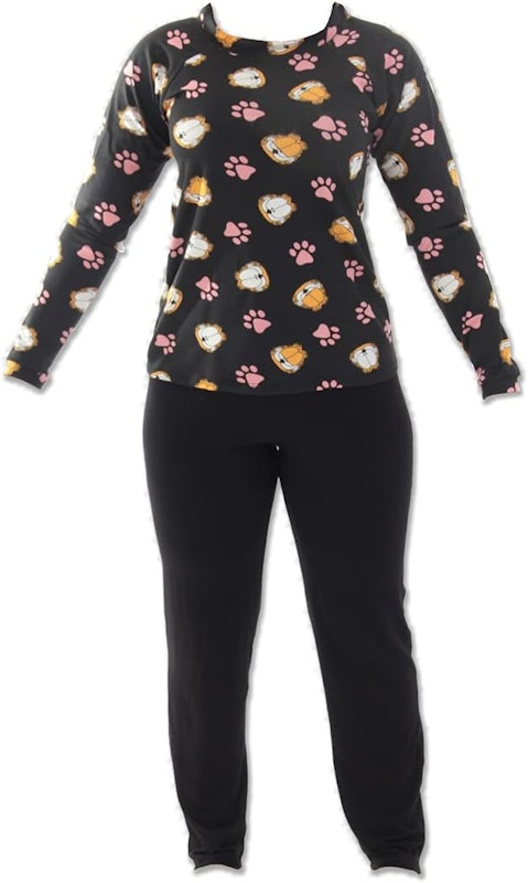 Pijama Outono Inverno Manga Longa Bicolor 2