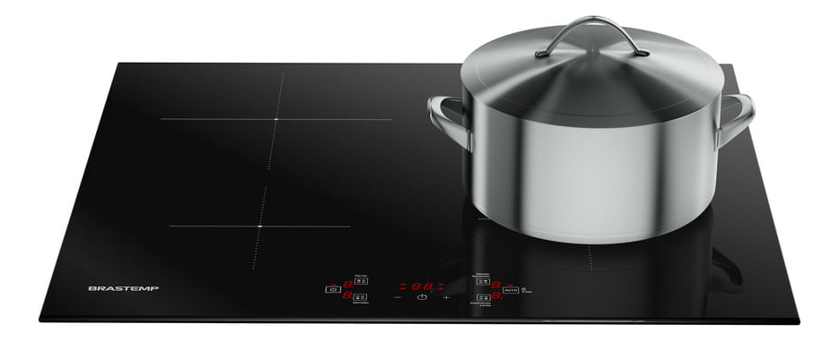 Cooktop 4 Bocas de Indução Brastemp com Funções Especiais 4