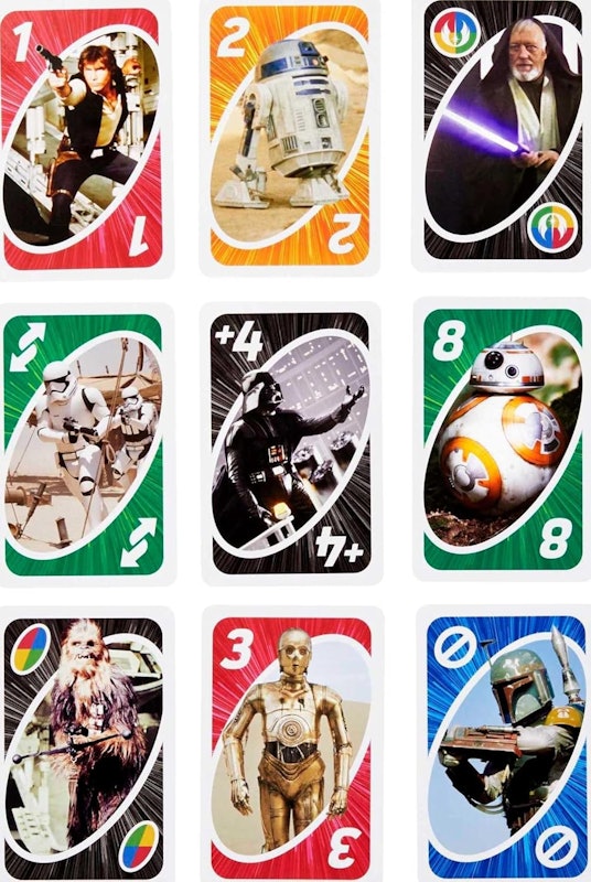 UNO Jogo de Cartas Star Wars 3
