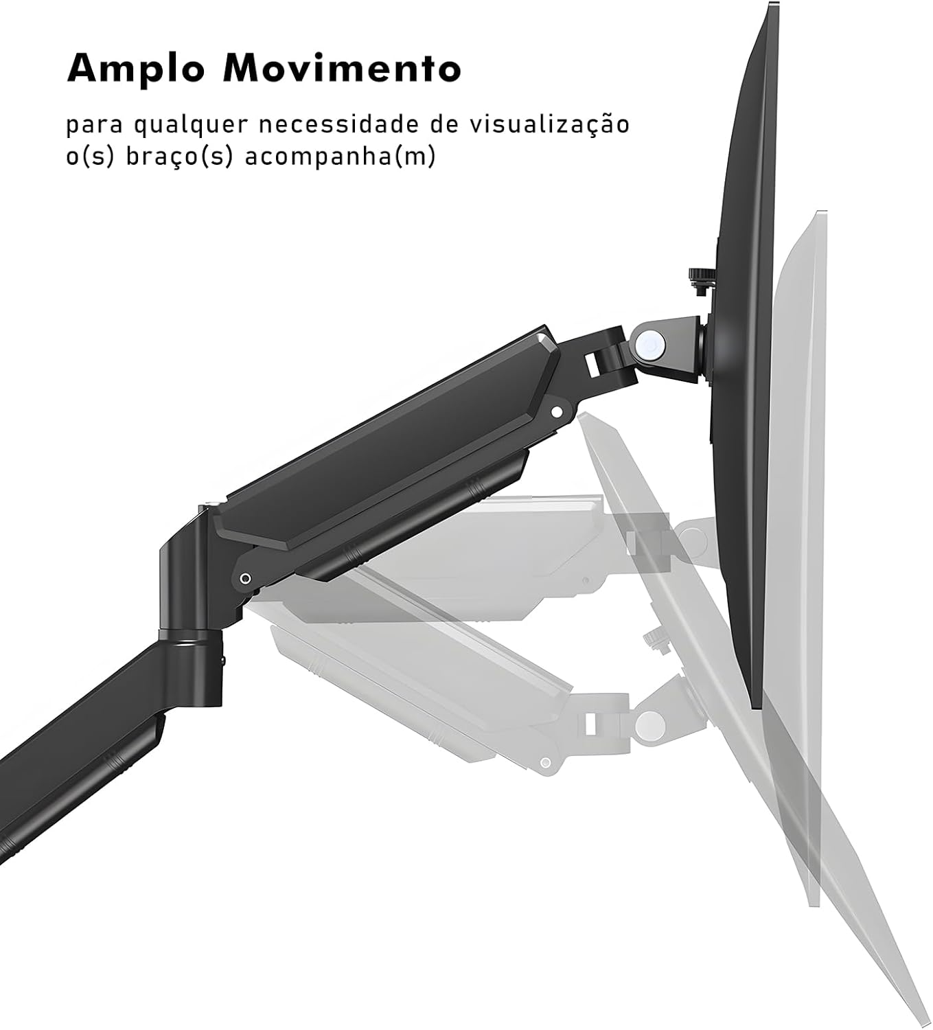 Suporte Gamer para Monitor e RGB com 8 Efeitos de Luz  2