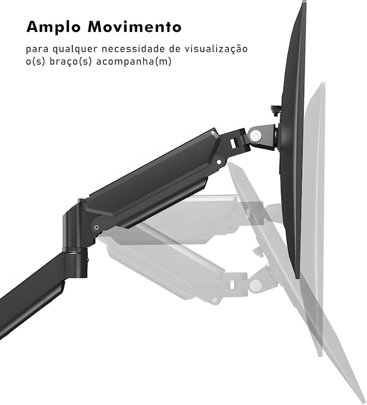 Suporte Gamer para Monitor e RGB com 8 Efeitos de Luz 2