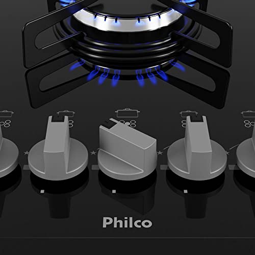 Cooktop a Gás Philco 5 Queimadores Cook Chef 4