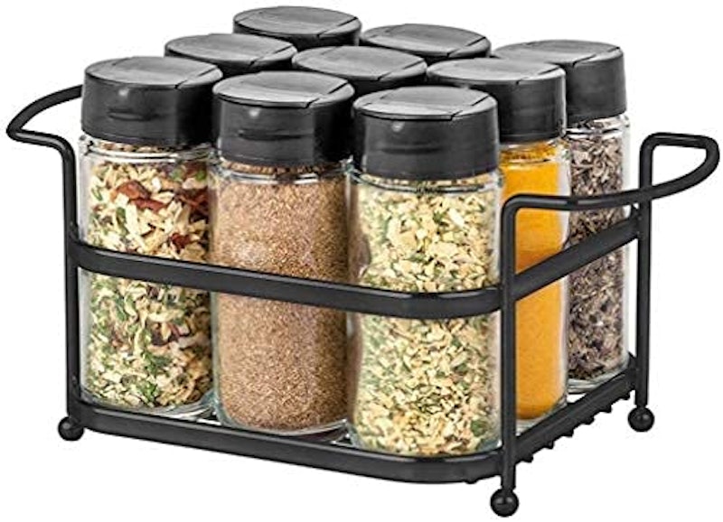 Porta-Condimentos de Vidro com Suporte 1