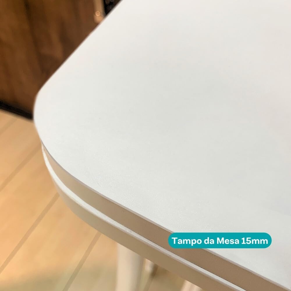 Conjunto Sala de Jantar 2 Cadeiras Tallim Carraro 5
