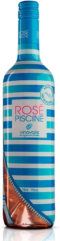 Rose Piscine Stripes Vinho Francês Edição Paris 1