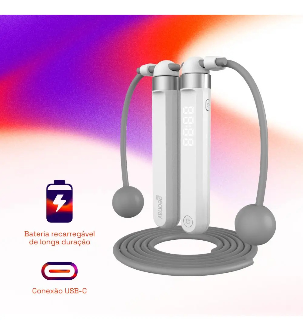Corda de Pular Inteligente Bluetooth 4