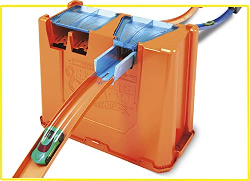 Pista Hot Wheels Track Builder Caixa de Acrobacias Deluxe 4