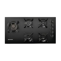 Cooktop 5 Bocas Brastemp com Quadrichama e Timer Touch