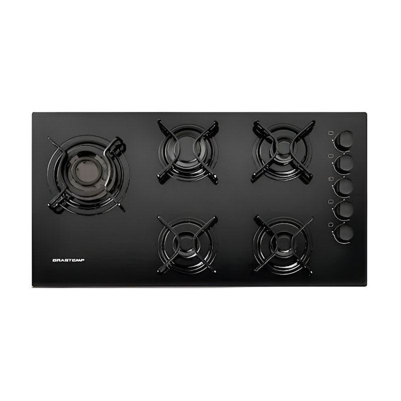 Cooktop 5 Bocas Brastemp com Quadrichama e Timer Touch 1
