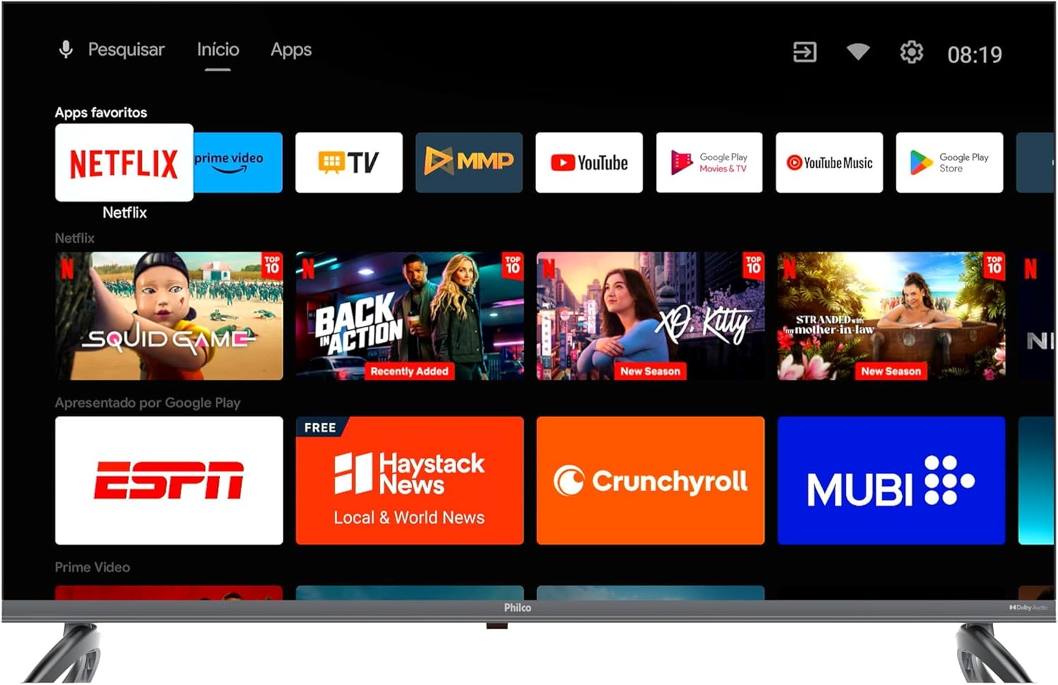 Smart TV 40" Philco LED Full HD Android 11 HDR10 P40SAA 2