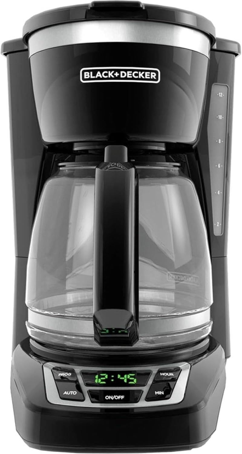 Cafeteira Digital de 12 Xícaras Black+Decker 1