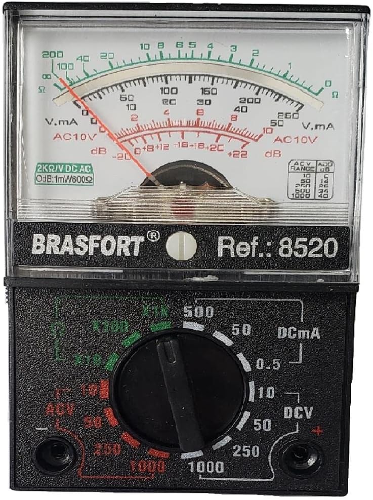 Multímetro Brasfort Analógico 8520 1