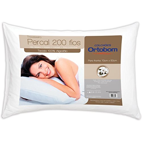 Kit Travesseiro Ortobom Percal 200 Fios 3