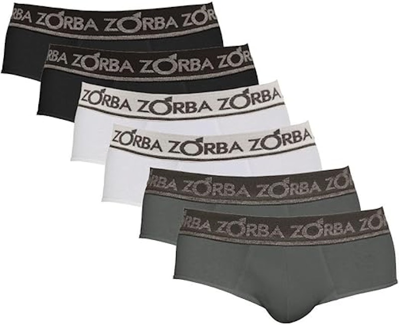 Kit 6 Cuecas Zorba Slip Comfort 1