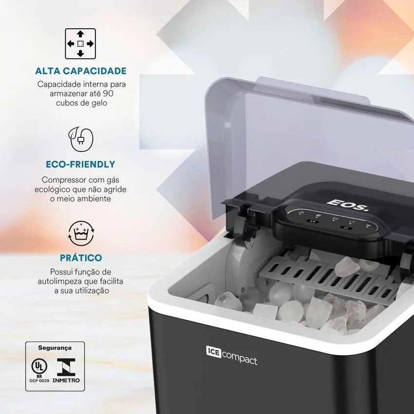 Máquina de Gelo EOS Ice Compact 4