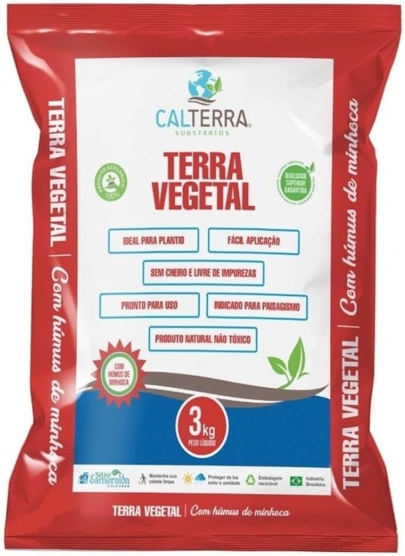 Terra Vegetal Adubada com Húmus 1