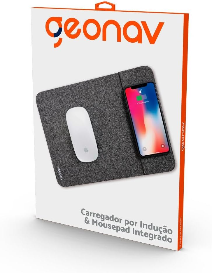 Carregador por Indução & MousePad Integrado Geonav 3
